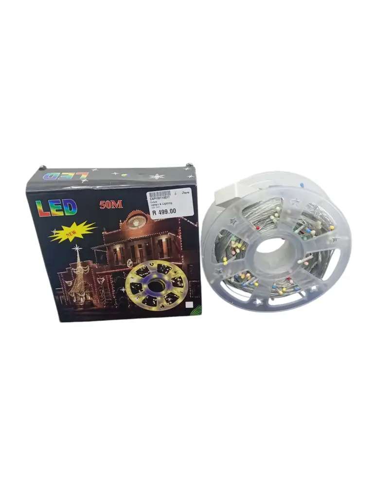 LED 50M Flickering Colorful and Round Lights