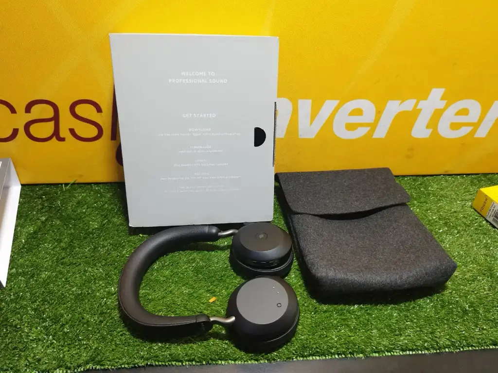 Jabra Evolve2 75 Pc Wireless Headset With 8-Microphone Technology