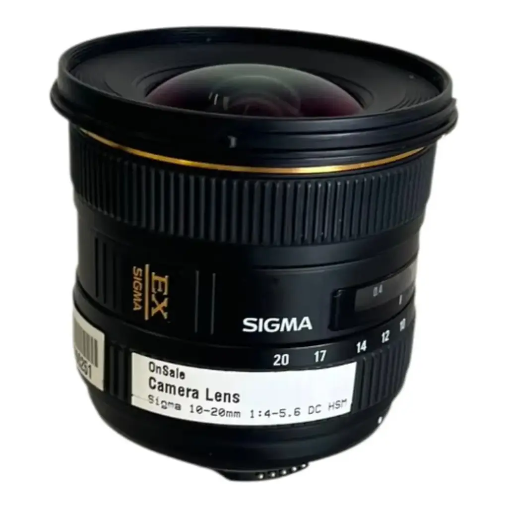 Sigma 10-20Mm 1:4-5.6 Dc Hsm Camera Lens