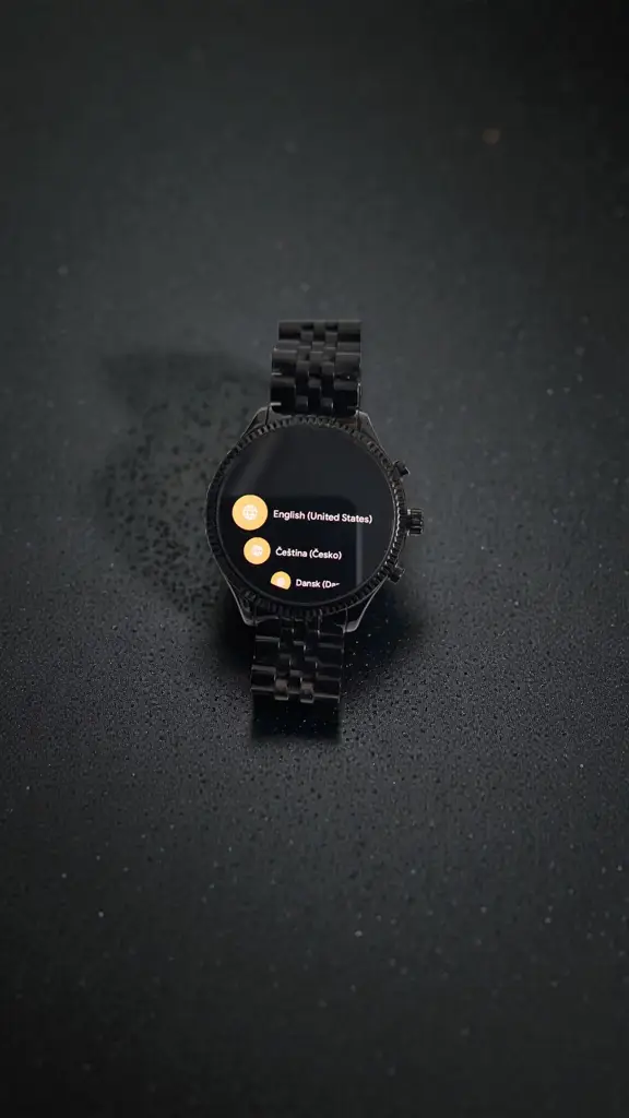 Michael Kors Gps Dw10m1 Black Smartwatch