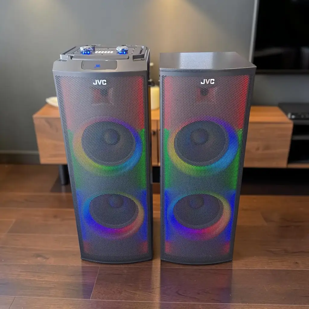 Jvc 12" Dual Active & Passive Speaker System