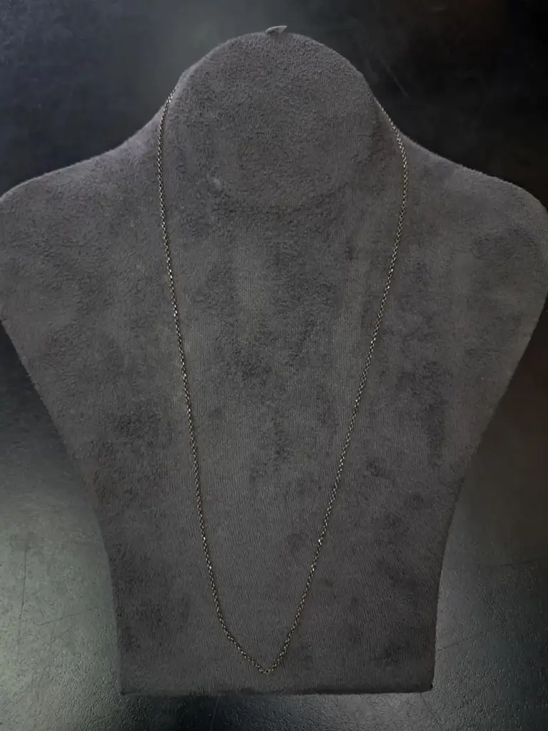 925 Sterling Silver Fine Chain Necklace