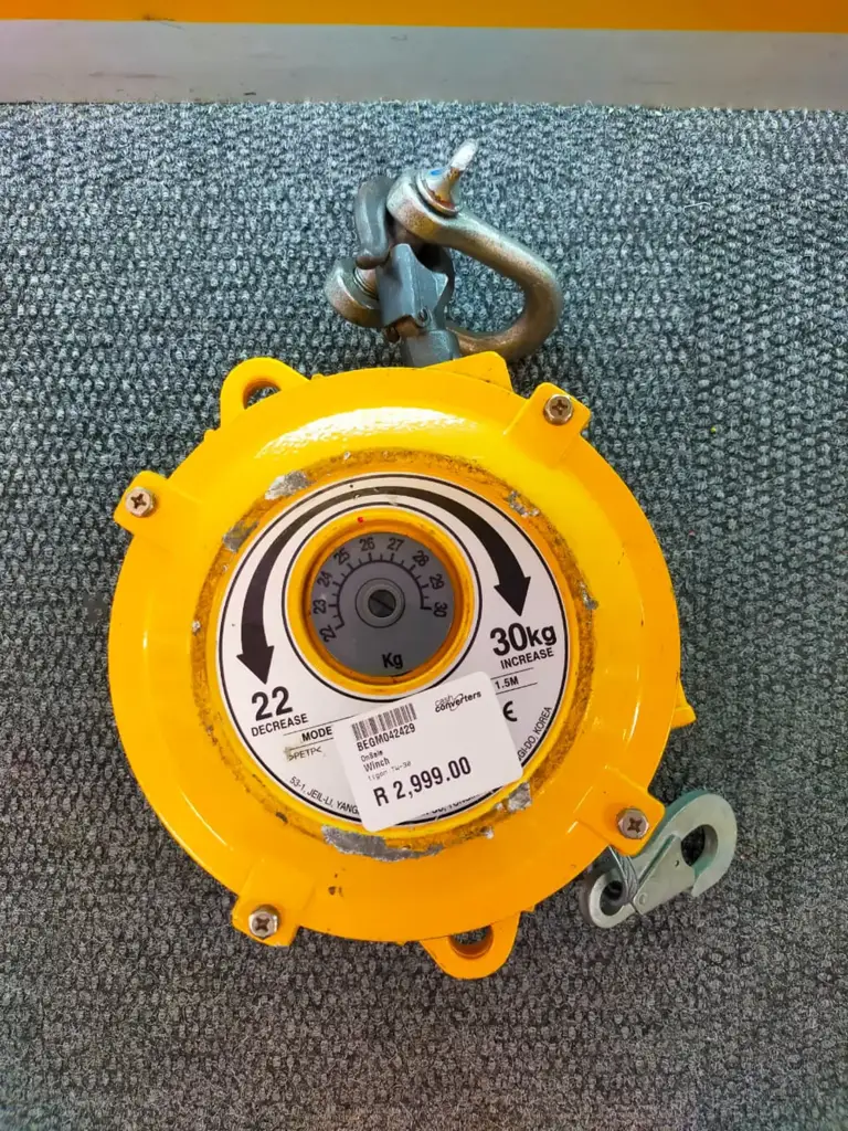 Tigon Tw-30 Spring Balancer, Tool Balancer With Steel Cable, (Load Capacity: 22-30 Kg/48-66