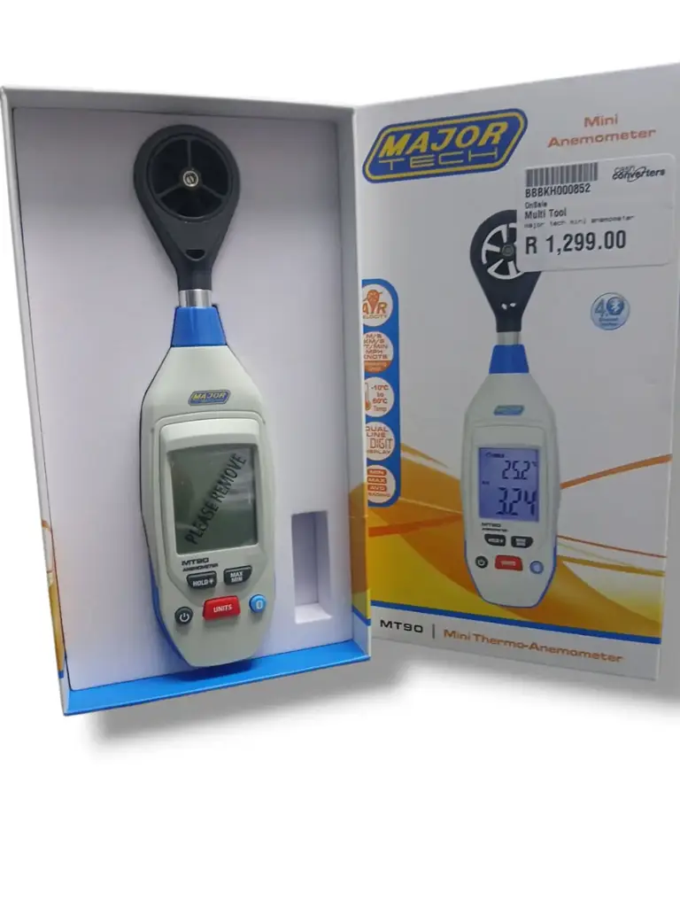 Majortech Mini Anemometer Mt 90