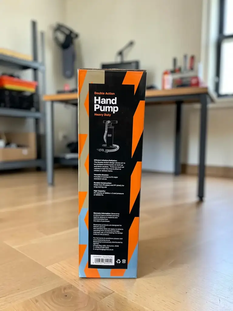 Basecamp Outdoor Double Action Hand Pump - View 2