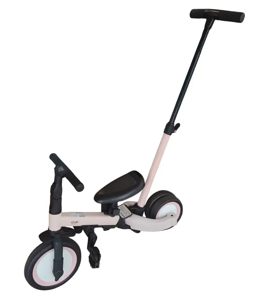 George & Mason Baby - 4-In-1 Multifunctional Trike Bike With Backrest & Push Bar