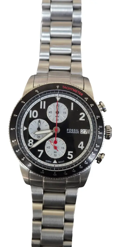 Fossil Sport Tourer Chronograph Stainless Steel Watch - Fs6045