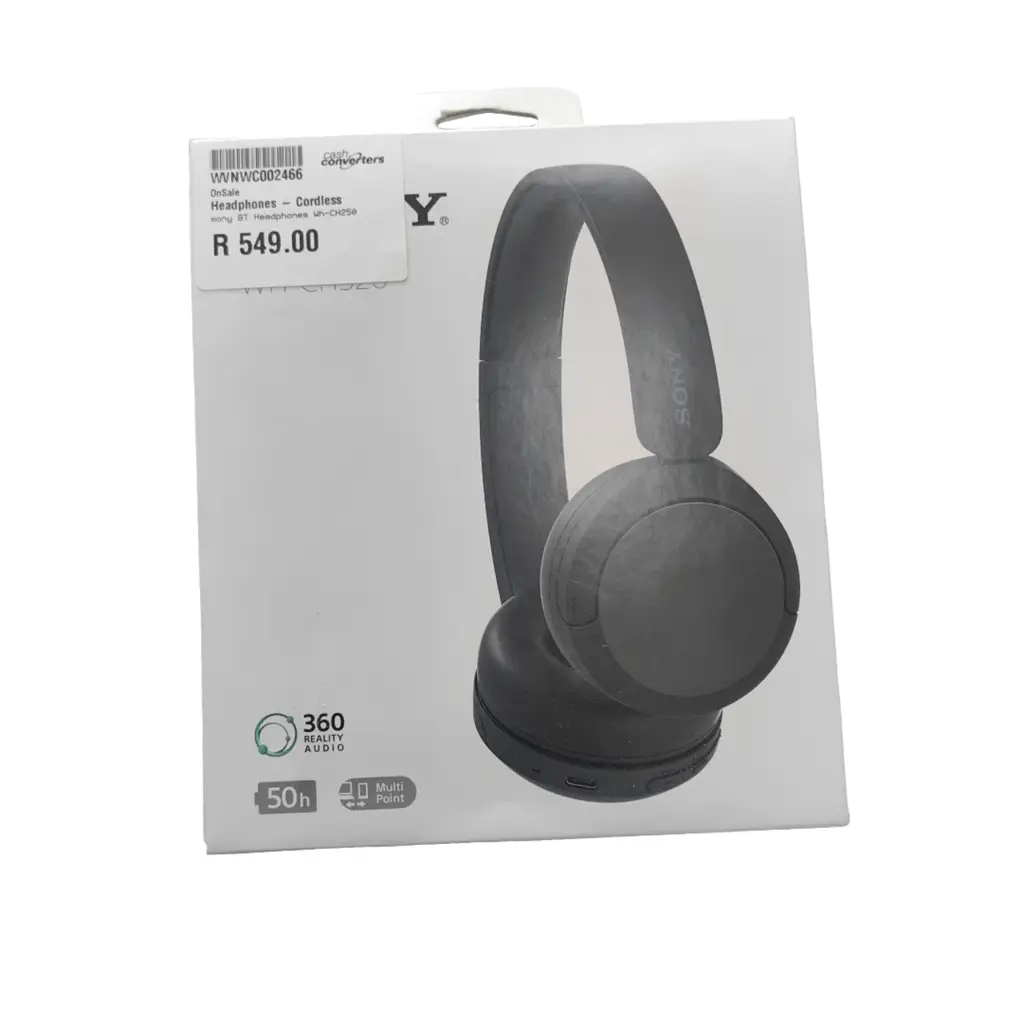 Sony Wh-Ch250 Wireless On-Ear Headphones - View 2