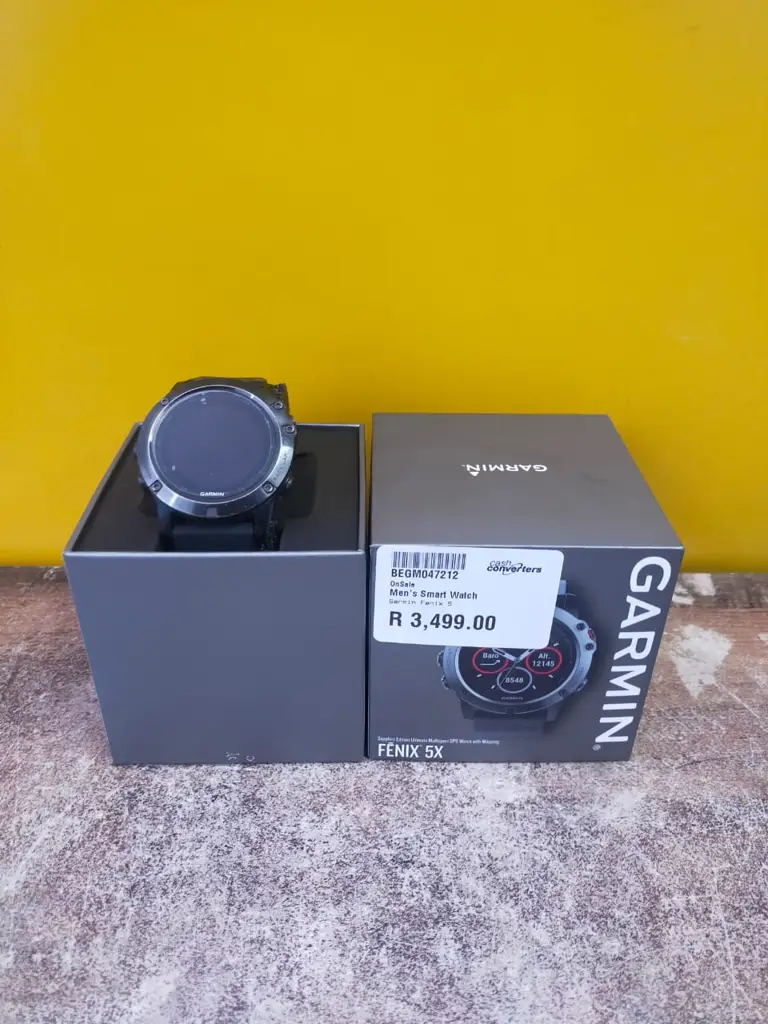 Garmin Fenix 5 Sapphire Crystal Watch - View 3