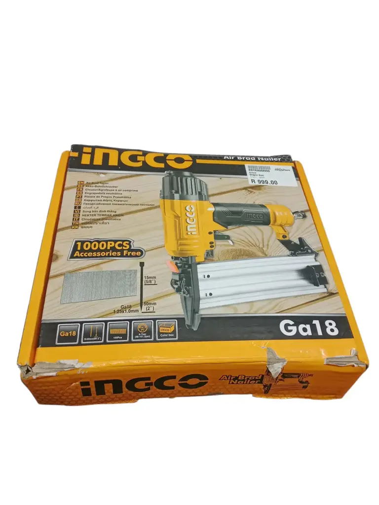 Ingco Ga18 Nail Gun + Accessories - View 4