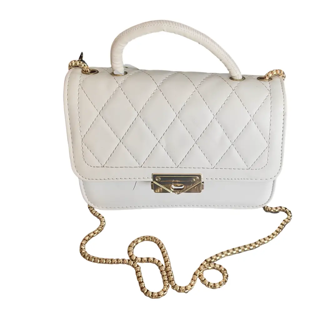 White Handbag