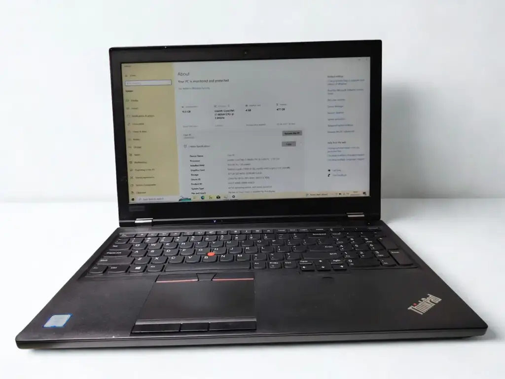 Lenovo Thinkpad P53 - View 3
