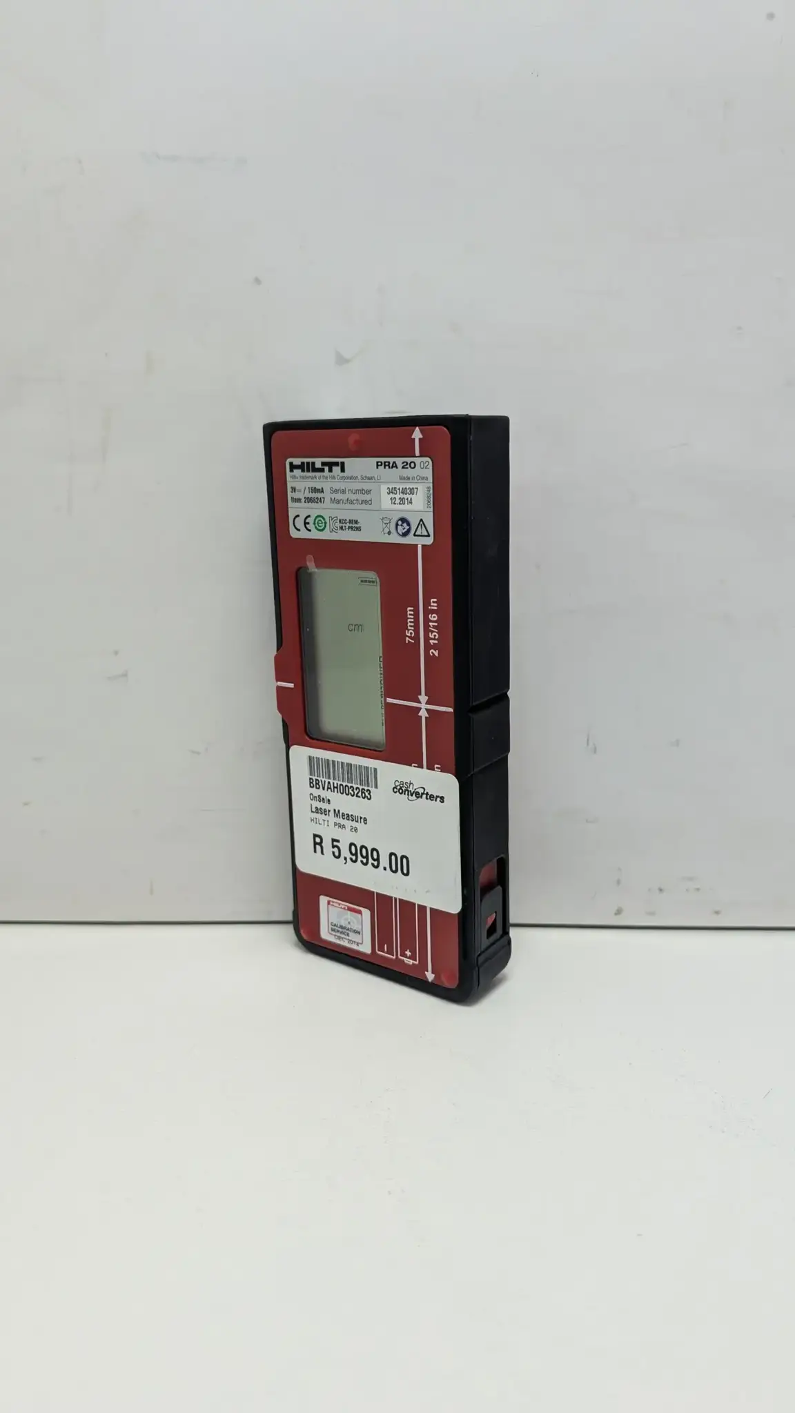 Hilti Laser Receiver | Pra 20 - View 3