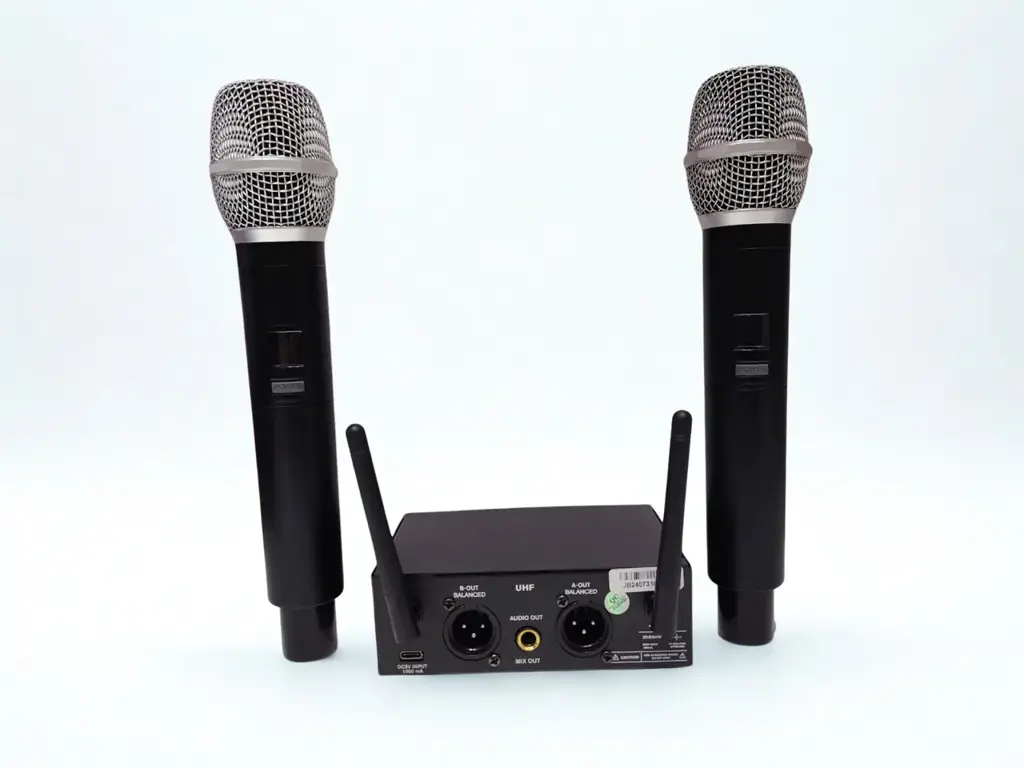 Jabson U202 Ufh Wireless Dual Microphone - View 3