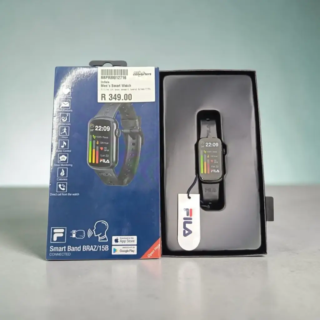 Fila Braz/15 Smart Watch - Fitness & Health Tracker (Black)