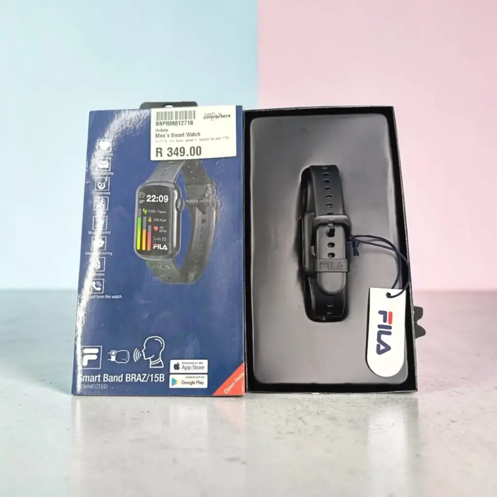 Fila Braz/15 Smart Watch - Fitness & Health Tracker (Black) - View 2