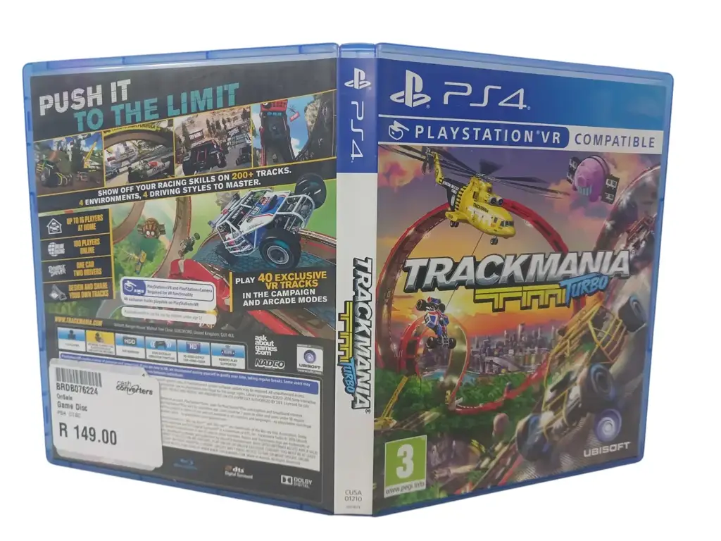 Playstation 4 Trackmama Vr Turbo Game Disc (Ps Vr Compatible) - View 2
