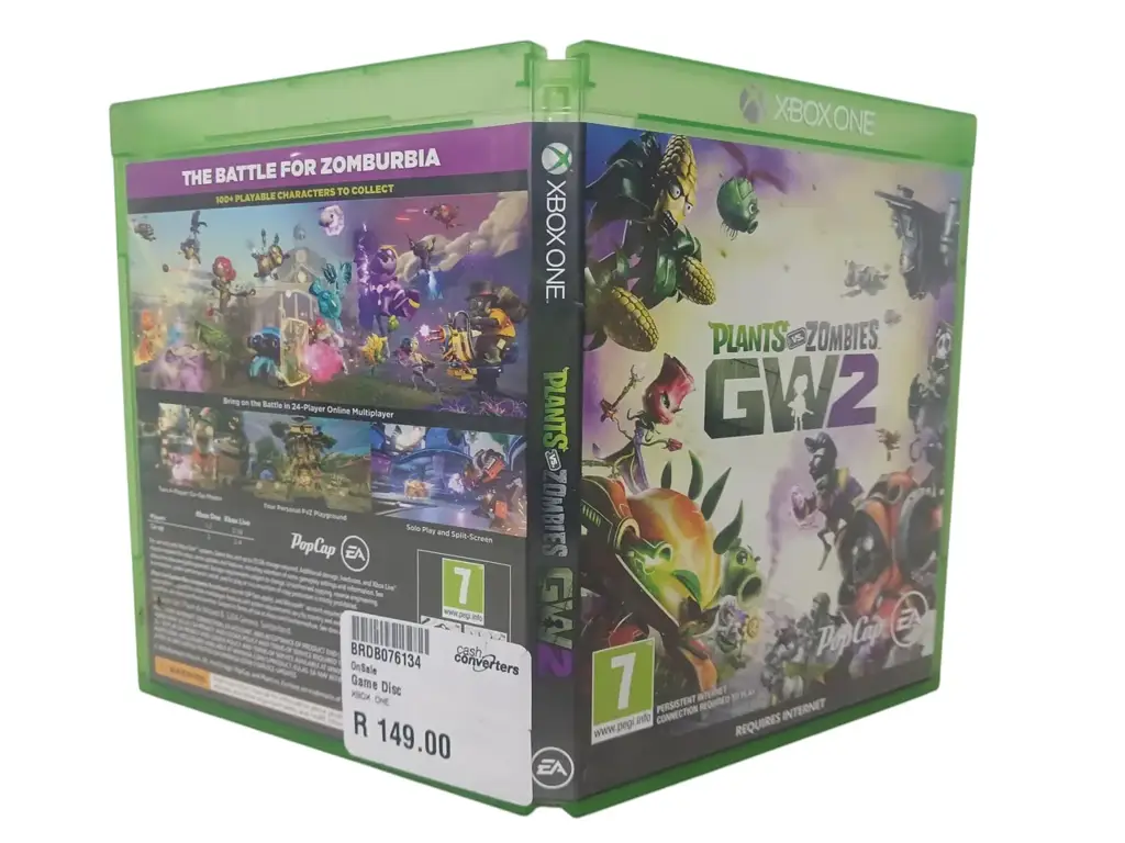 Xbox One Plants Vs. Zombies: Garden Warfare 2 Game Disc - View 2