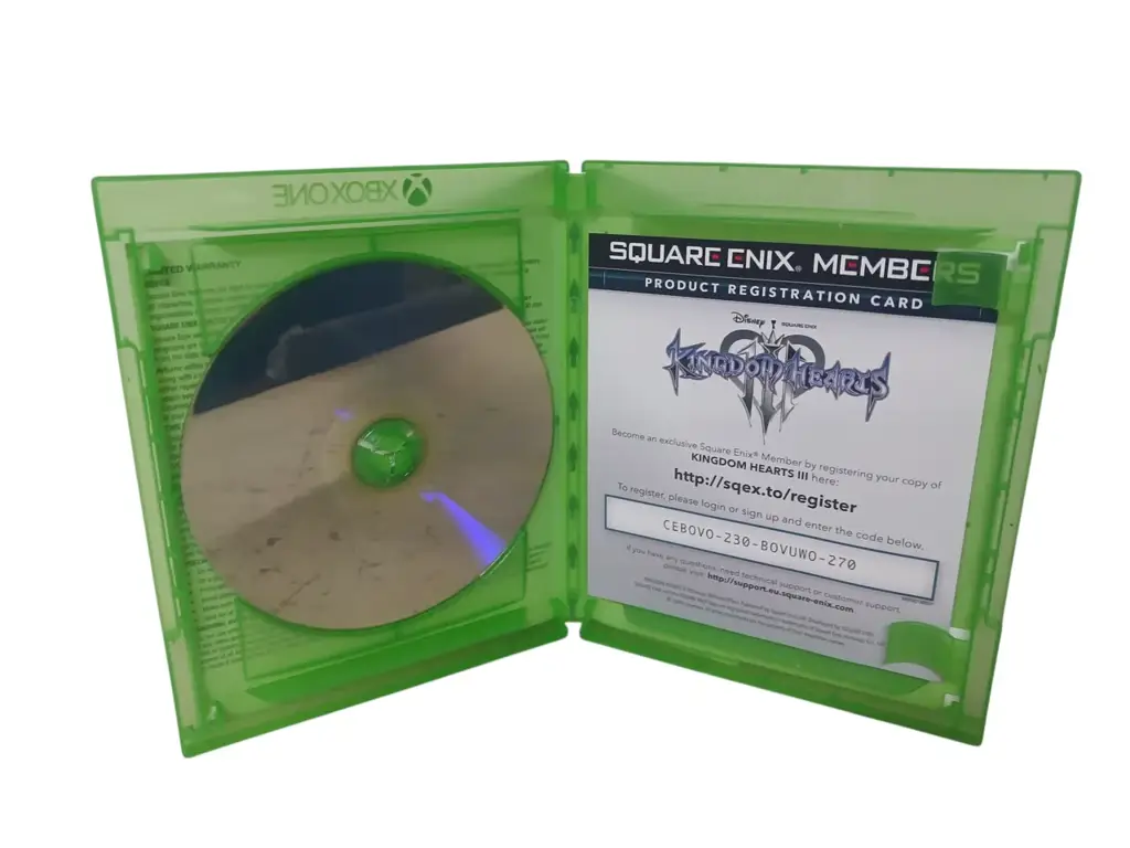 Xbox One Kingdom Hearts Iii Game Disc - View 3