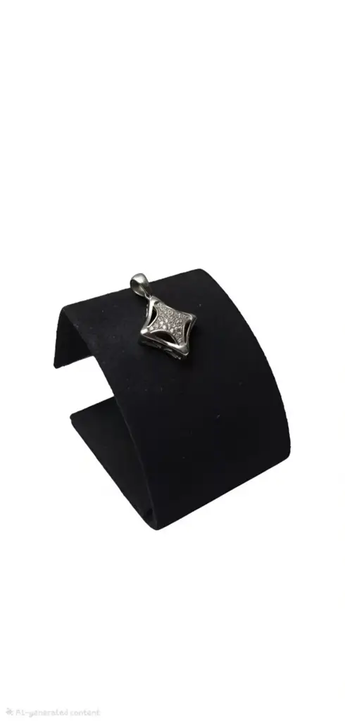 925 Silver Kite Shaped Pendant - View 2