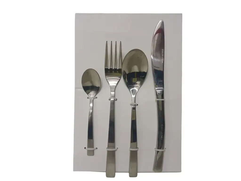 M & R Stainless Steel Cephelihle Sparkling 16-Piece Cutlery Set - View 3