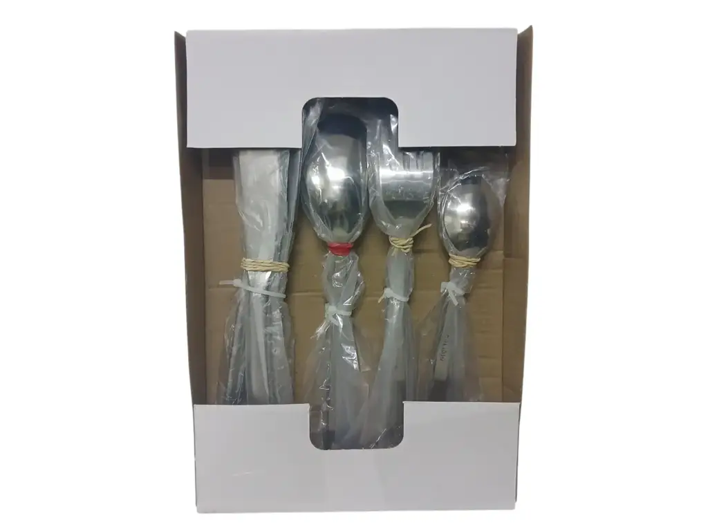 M & R Stainless Steel Cephelihle Sparkling 16-Piece Cutlery Set - View 4