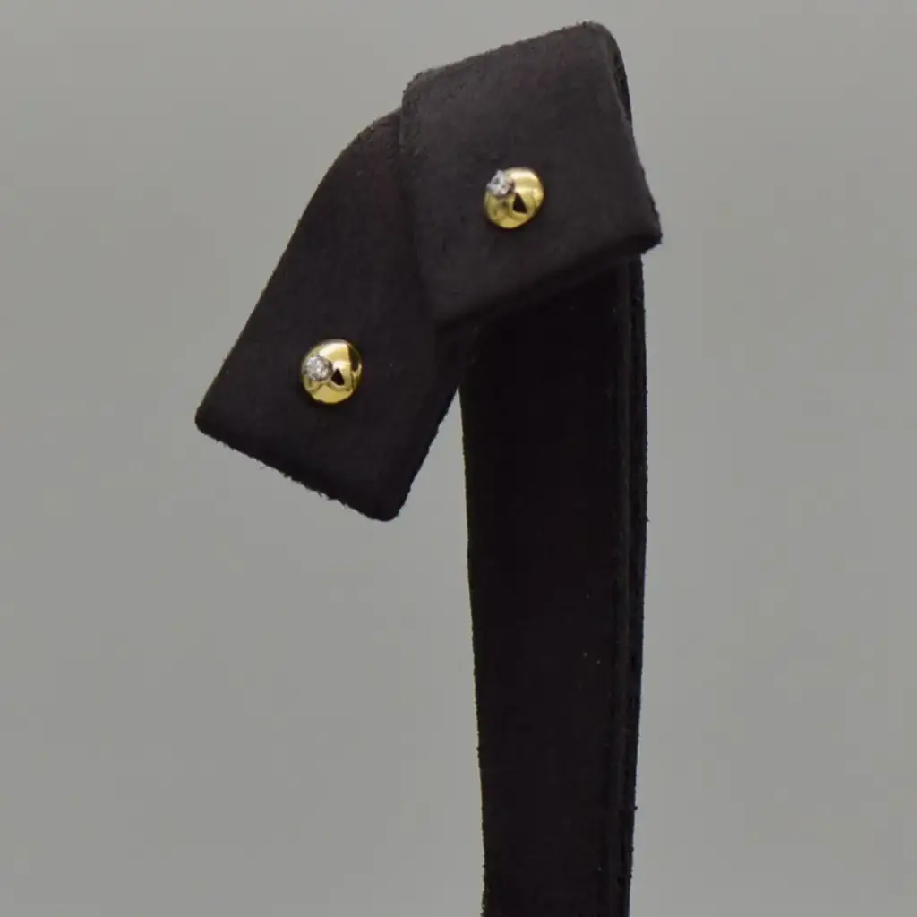 9ct Yellow Gold Stud Earrings