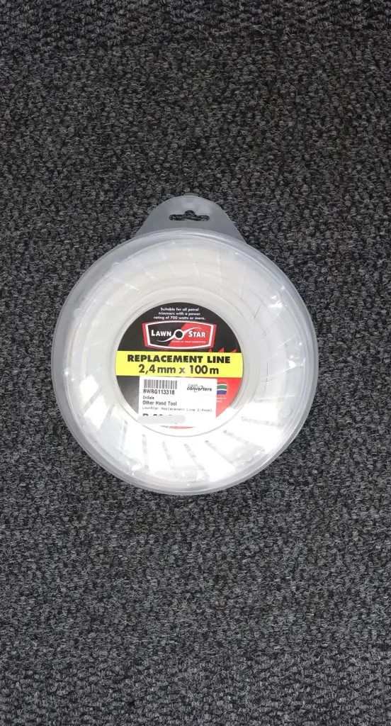 Lawn Star Trimmer Replacement Line 2.4 Mm X 100 M