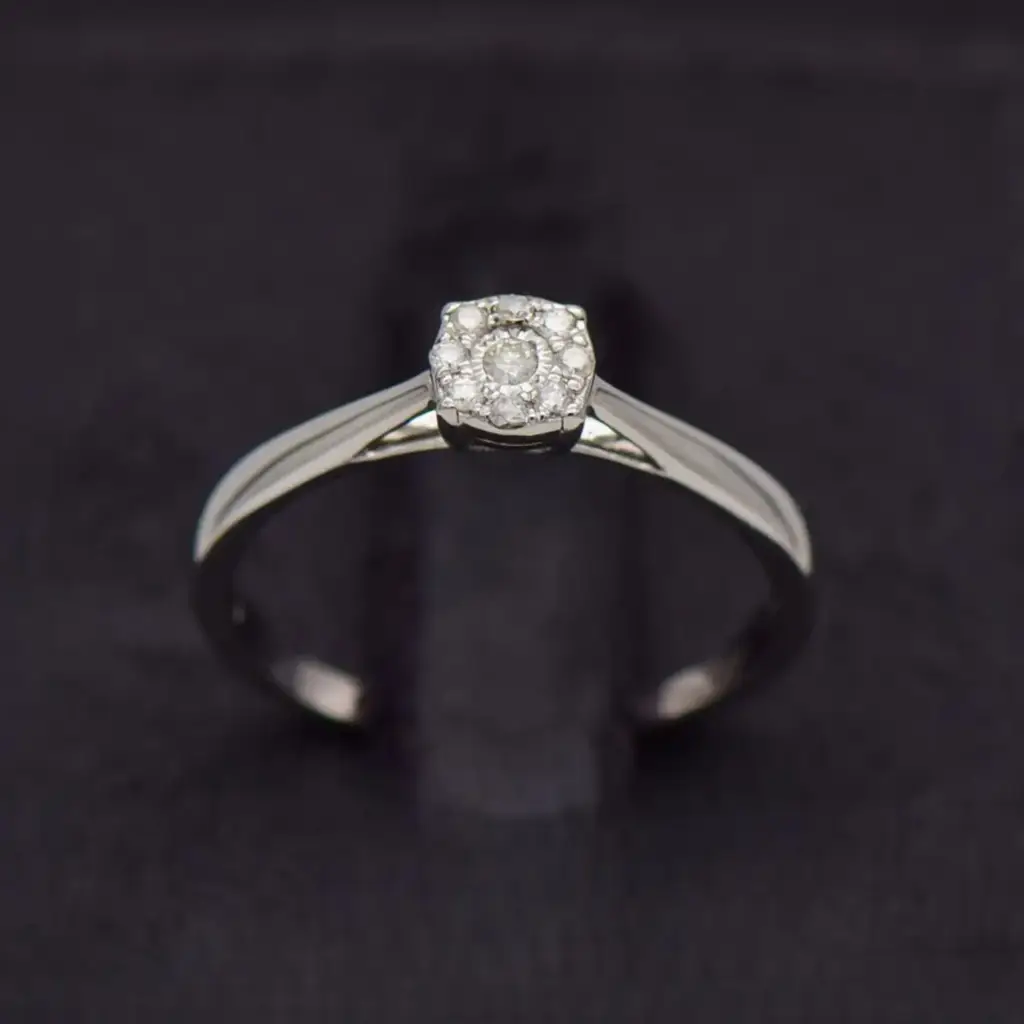9ct Yellow Gold Engagement Ring
