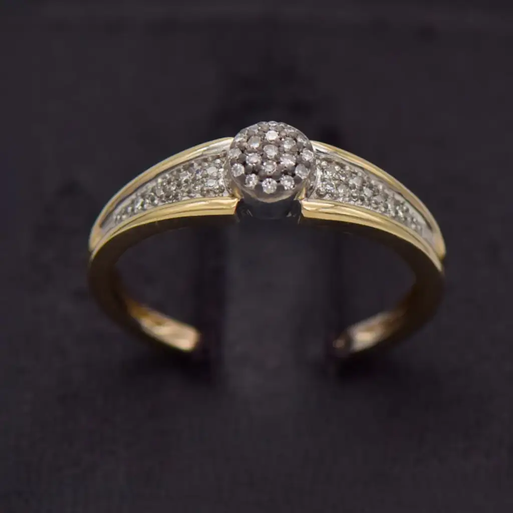 9ct Yellow Gold Engagement Ring