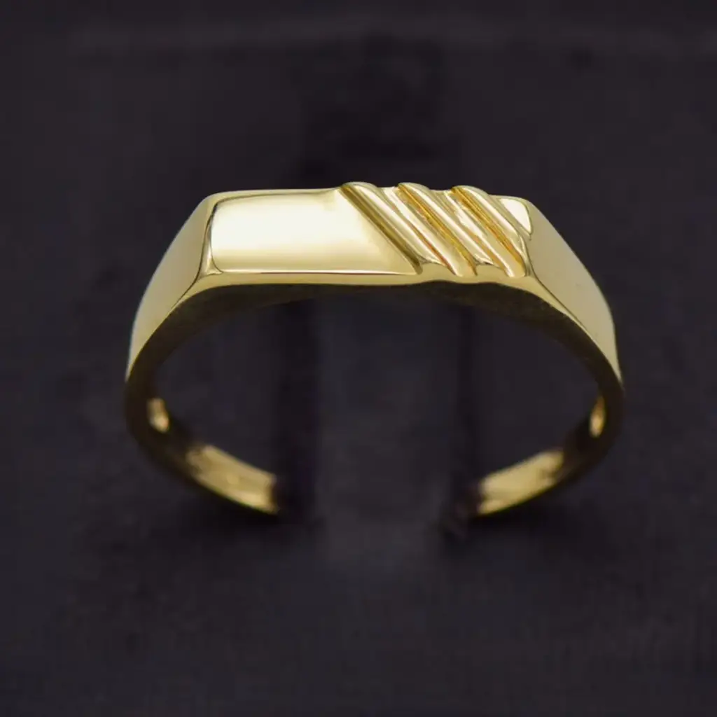 9ct Yellow Gold Men's Ring