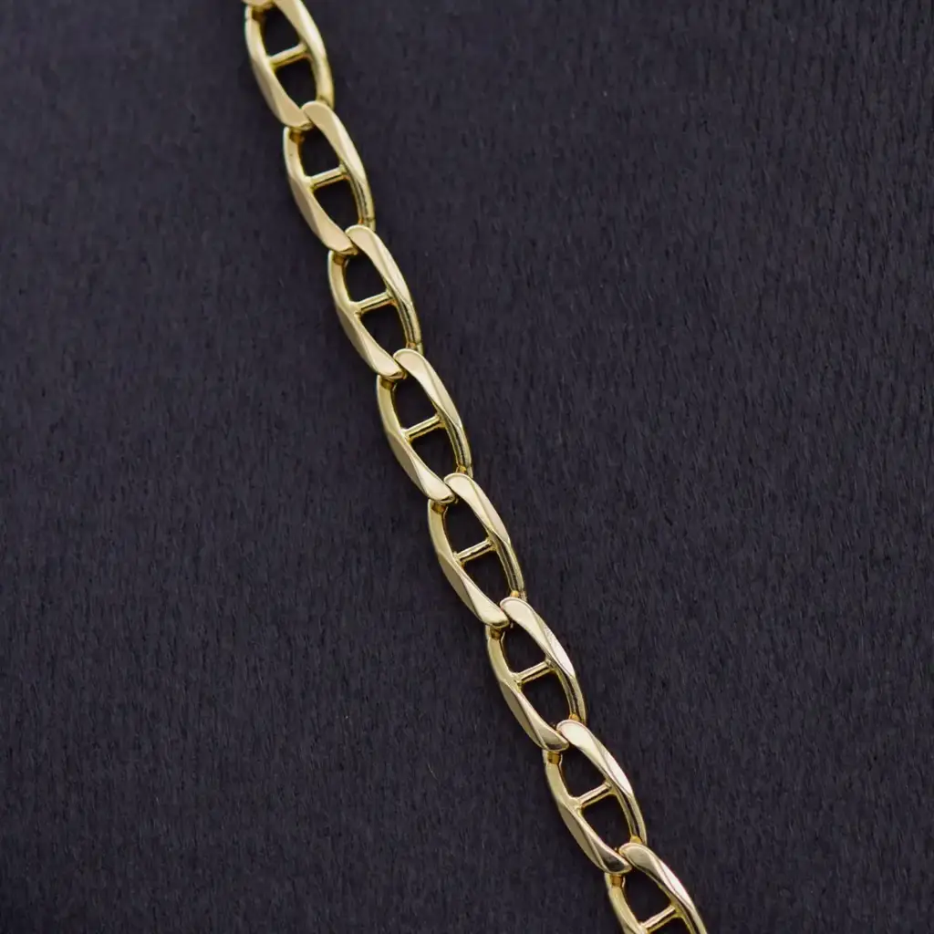 9ct Yellow Gold Chain Anchor-Link - View 2