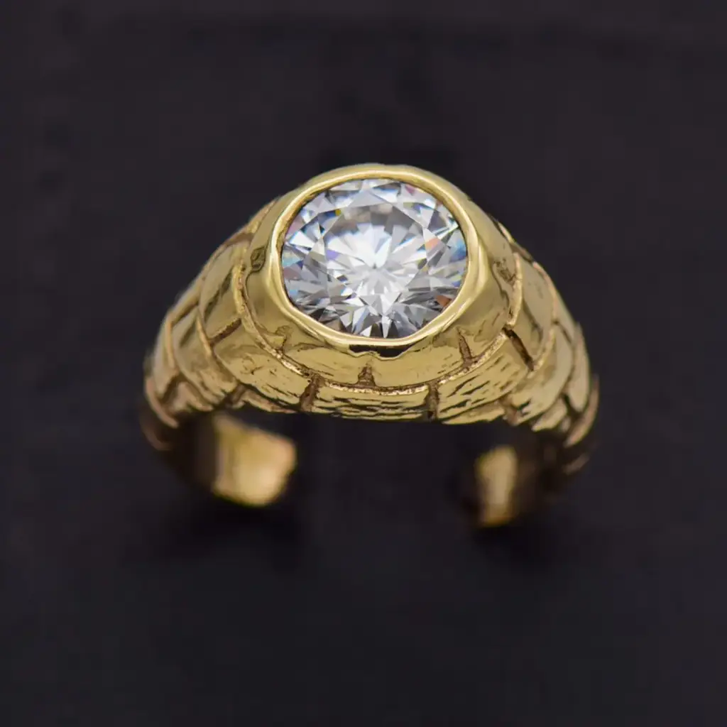 9ct Yellow Gold Men's Ring