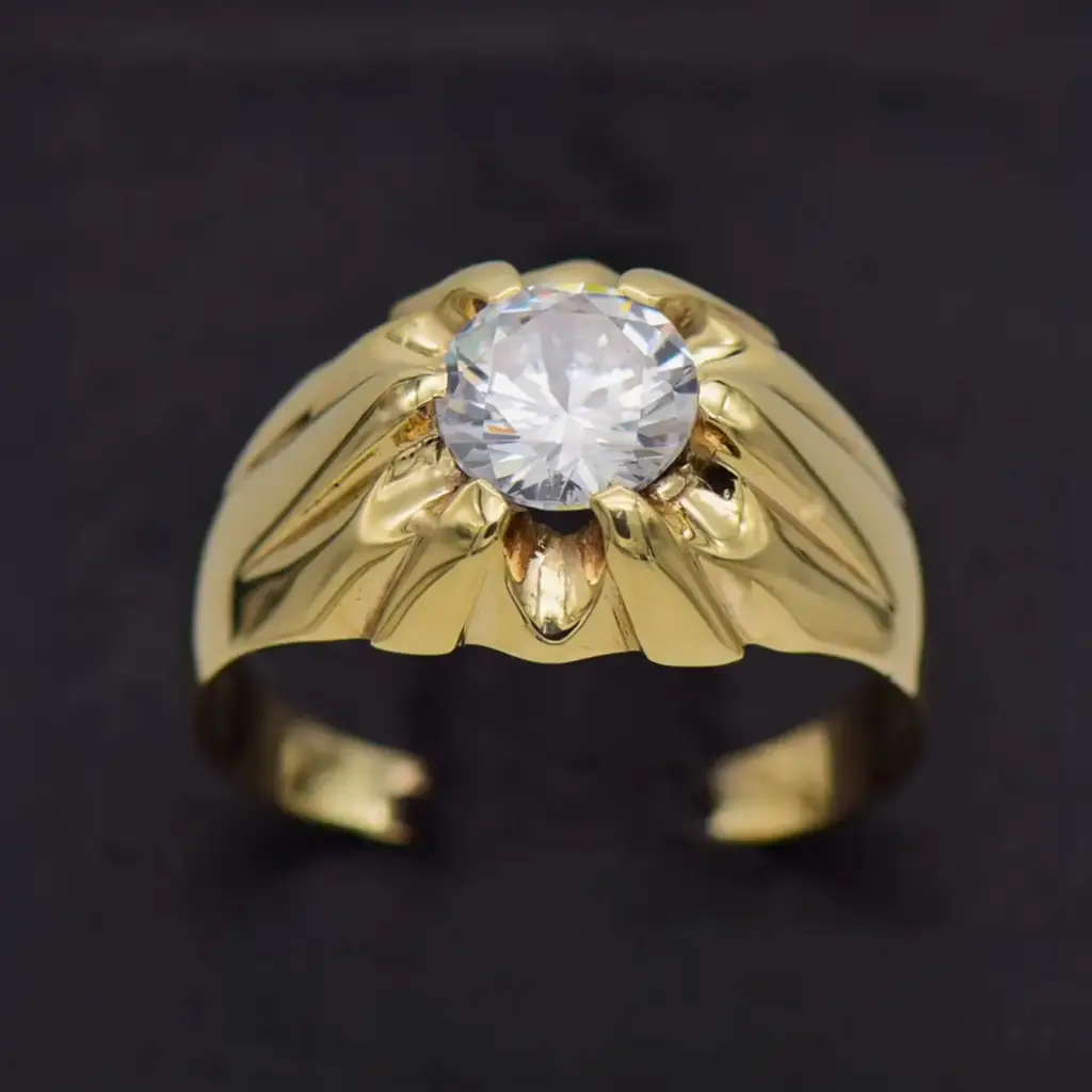 9ct Yellow Gold Men's Ring