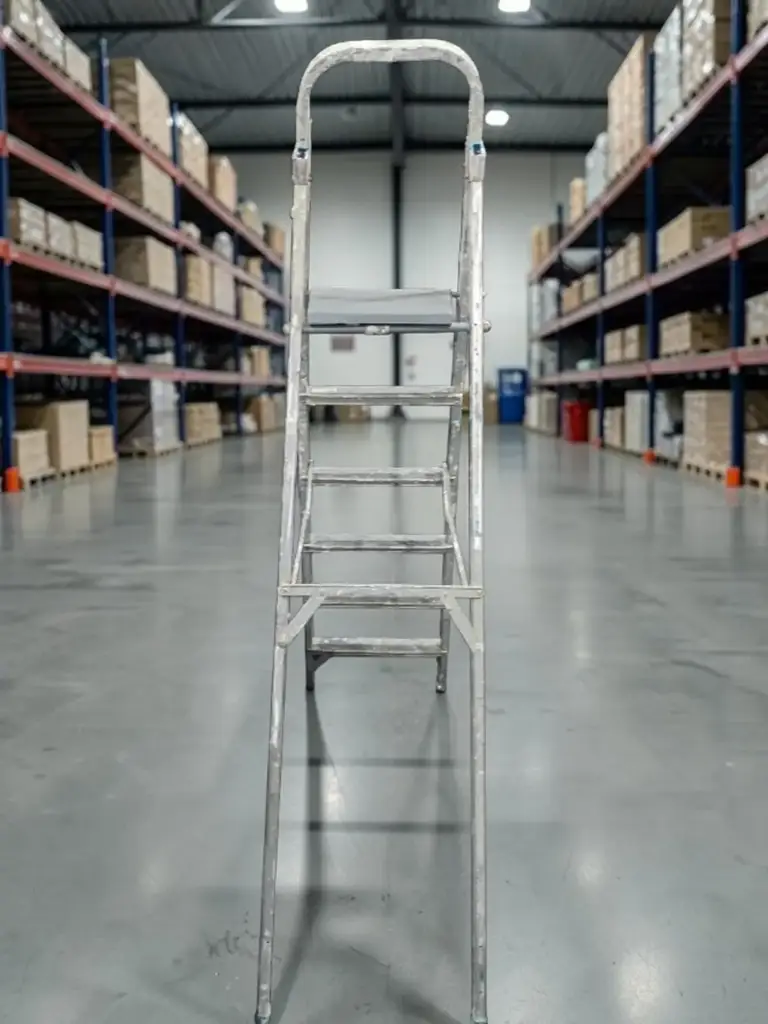 Aluminium Folding 5 Step Ladder - View 2