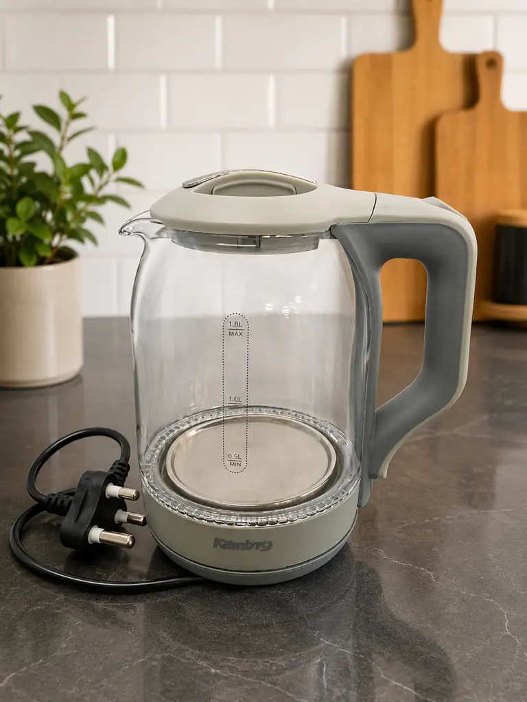 Kamberg 1.8L Glass Electric Kettle
