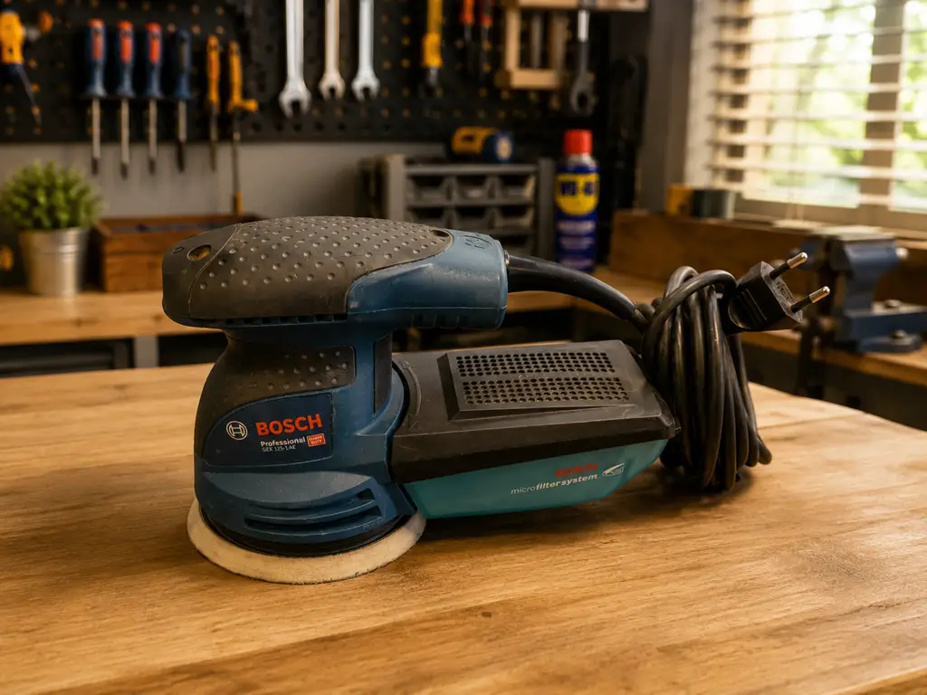 Bosch Orbital Sander Gex 125-1 Ae 250W Pre Owned - View 2