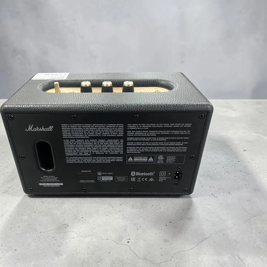 Marshall Acton 2 Bluetooth Speaker - View 3