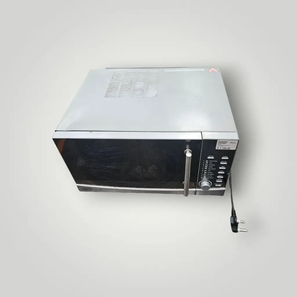 Defy Dmo343 Solo Microwave Oven – 34L Silver - View 3