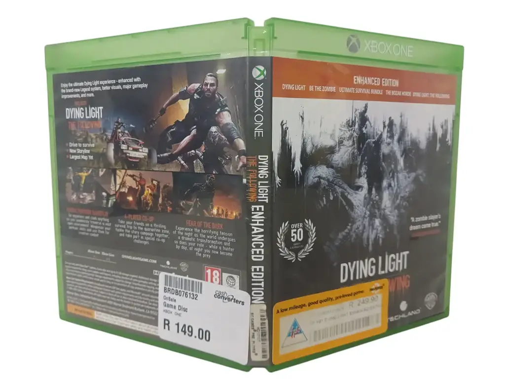 Xbox One Dying Light The Following Enhanced Edition Game Disc - View 2