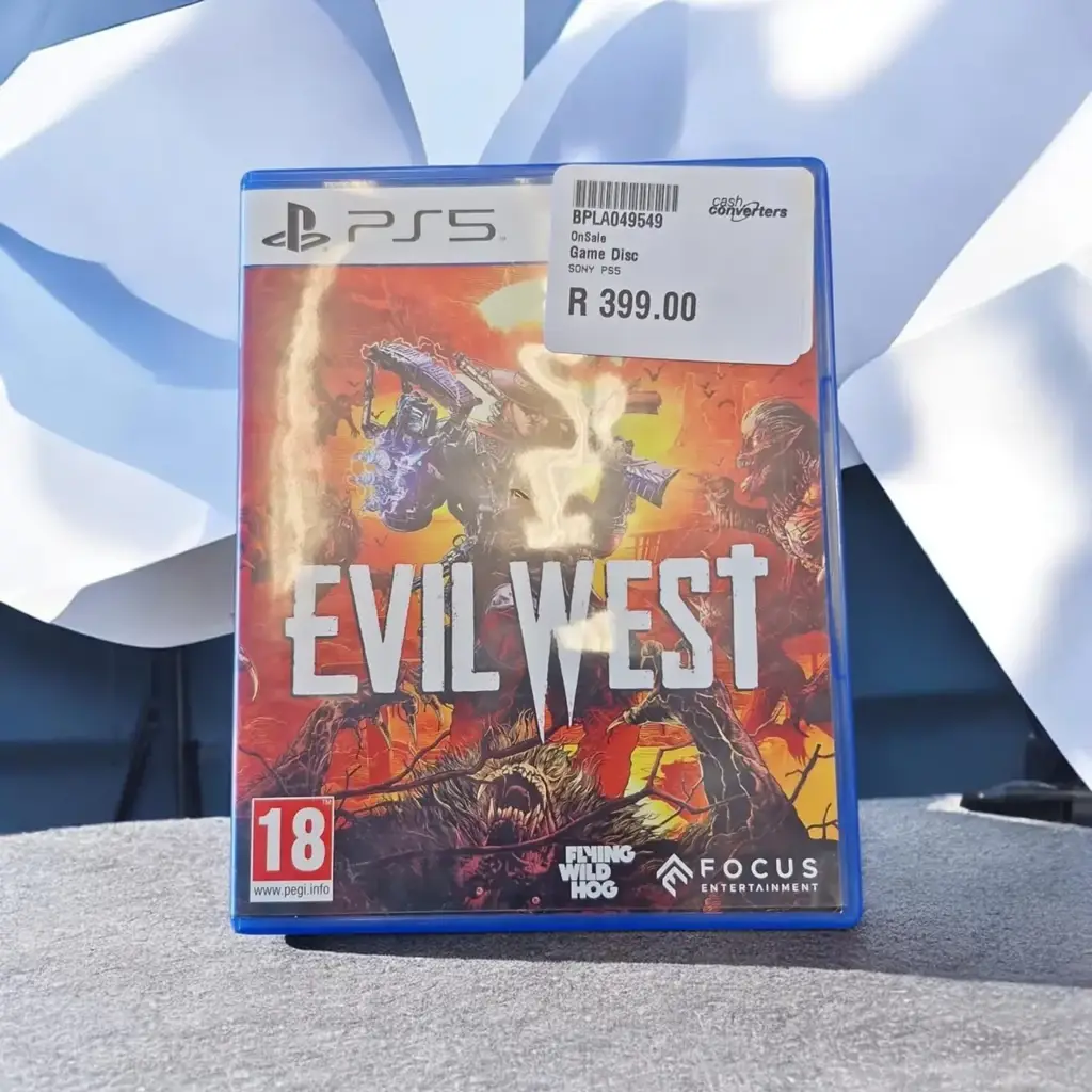 Sony Ps5 Evil West Gaming Disc