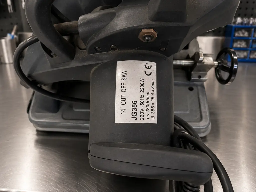 14” Metal Cut Off Saw – Model Jg356 - View 3