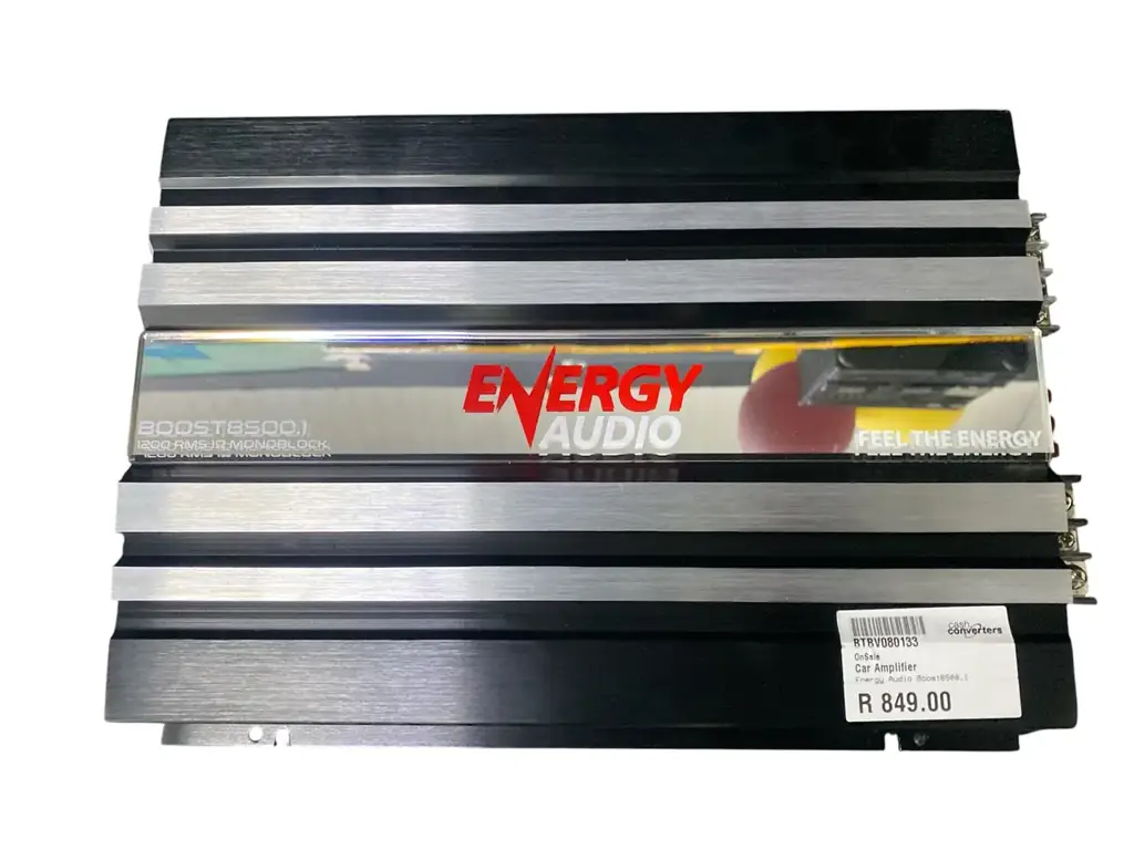 Energy Audio Boost8500.1 Monoblock Amplifier