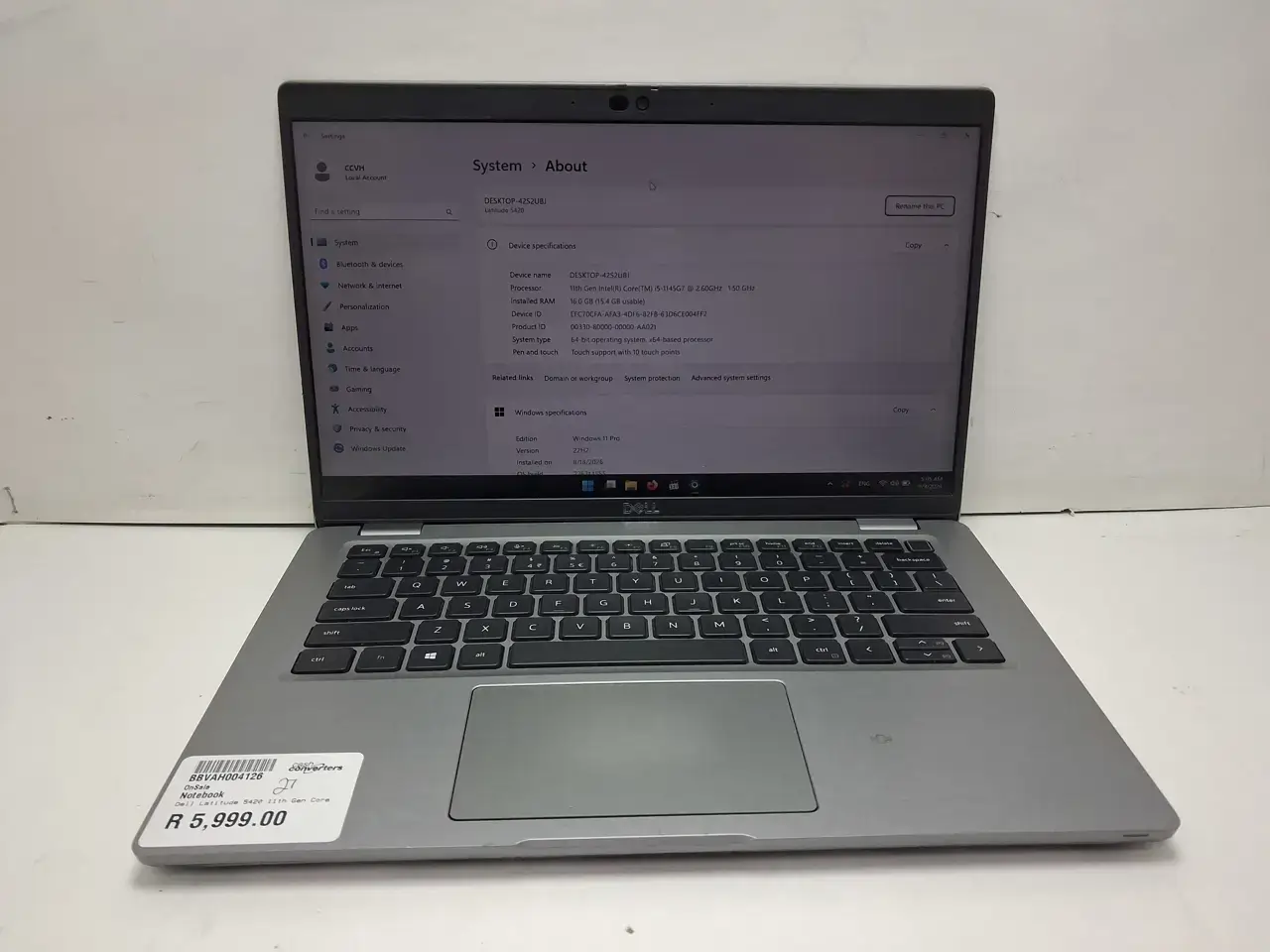 Dell Latitude 5420 11Th Gen Core | Notebook |