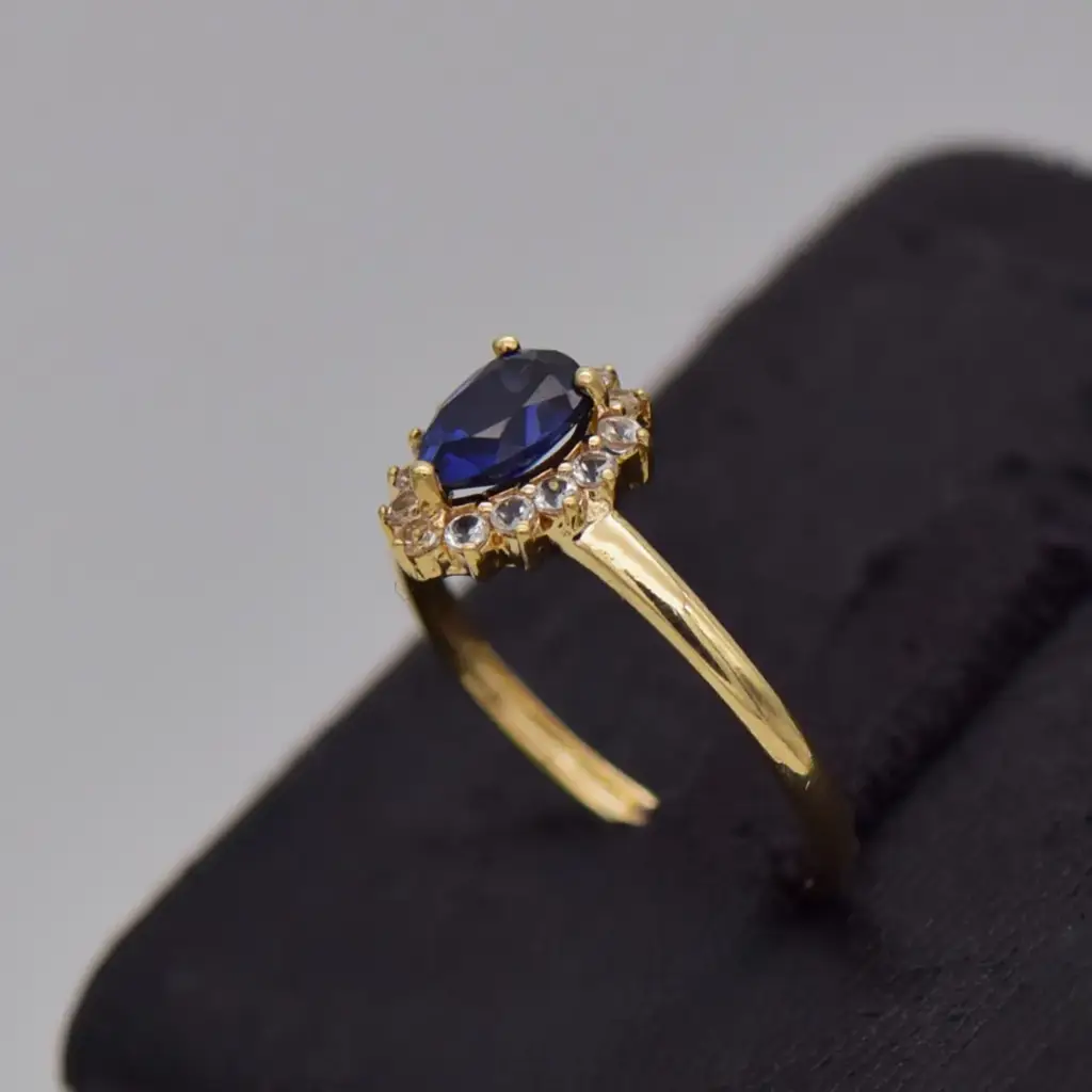 9ct Yellow Gold Dress Ring - View 2