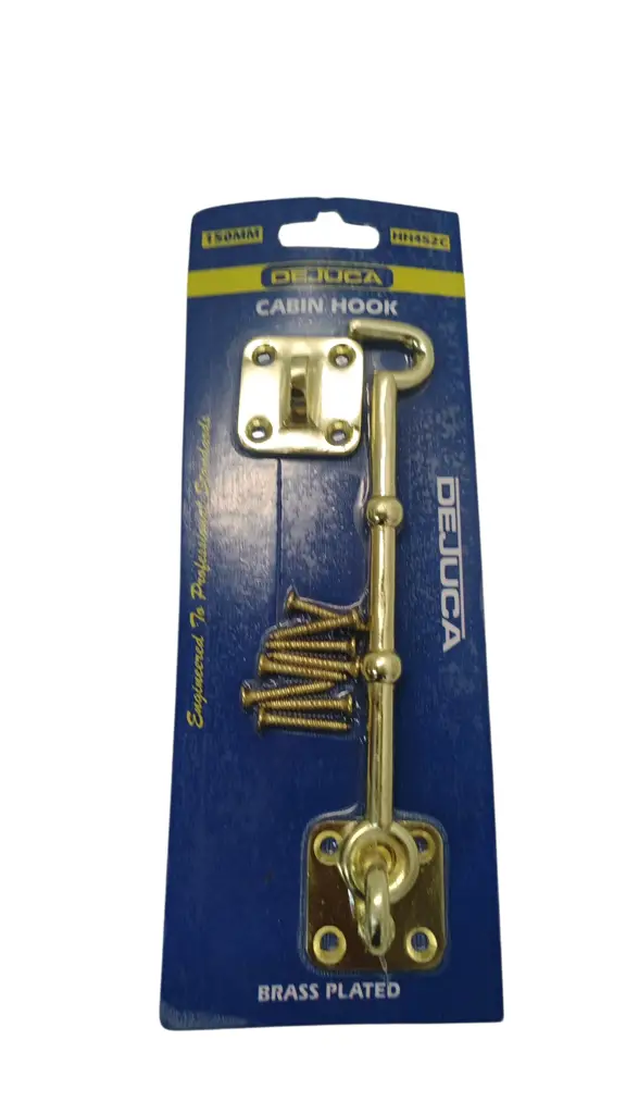 Dejuca – Cabin Hook Bp – 150Mm – Brass Plated