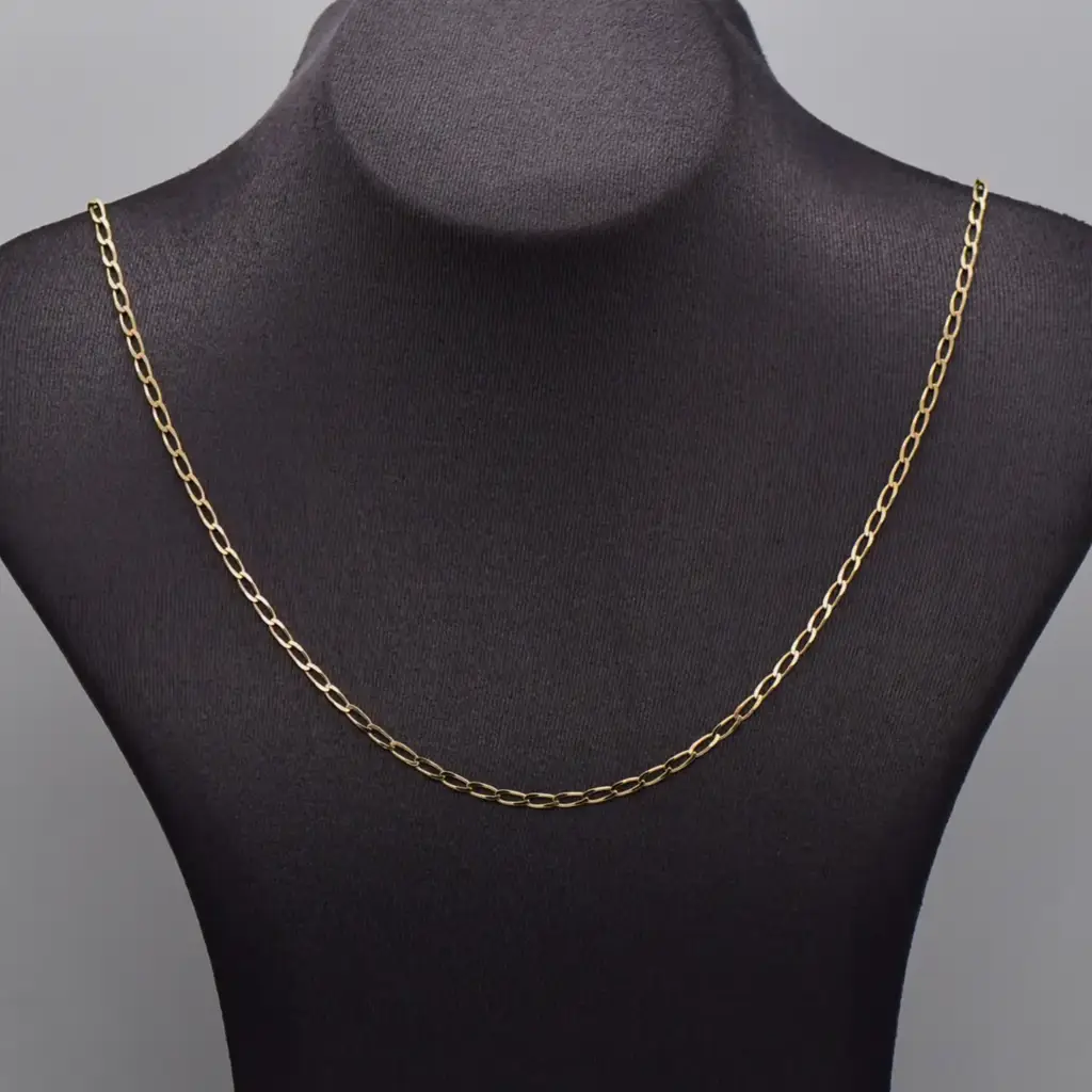 9ct Yellow Gold Chain Curb - Link