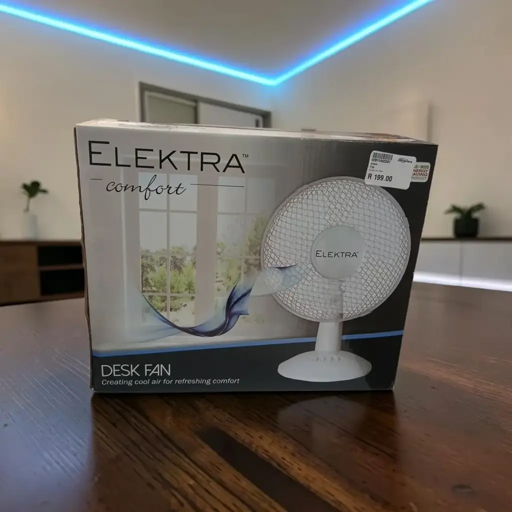 Elektra Desk Fan