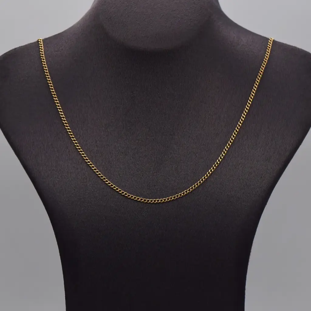 9ct Yellow Gold Chain Curb - Link