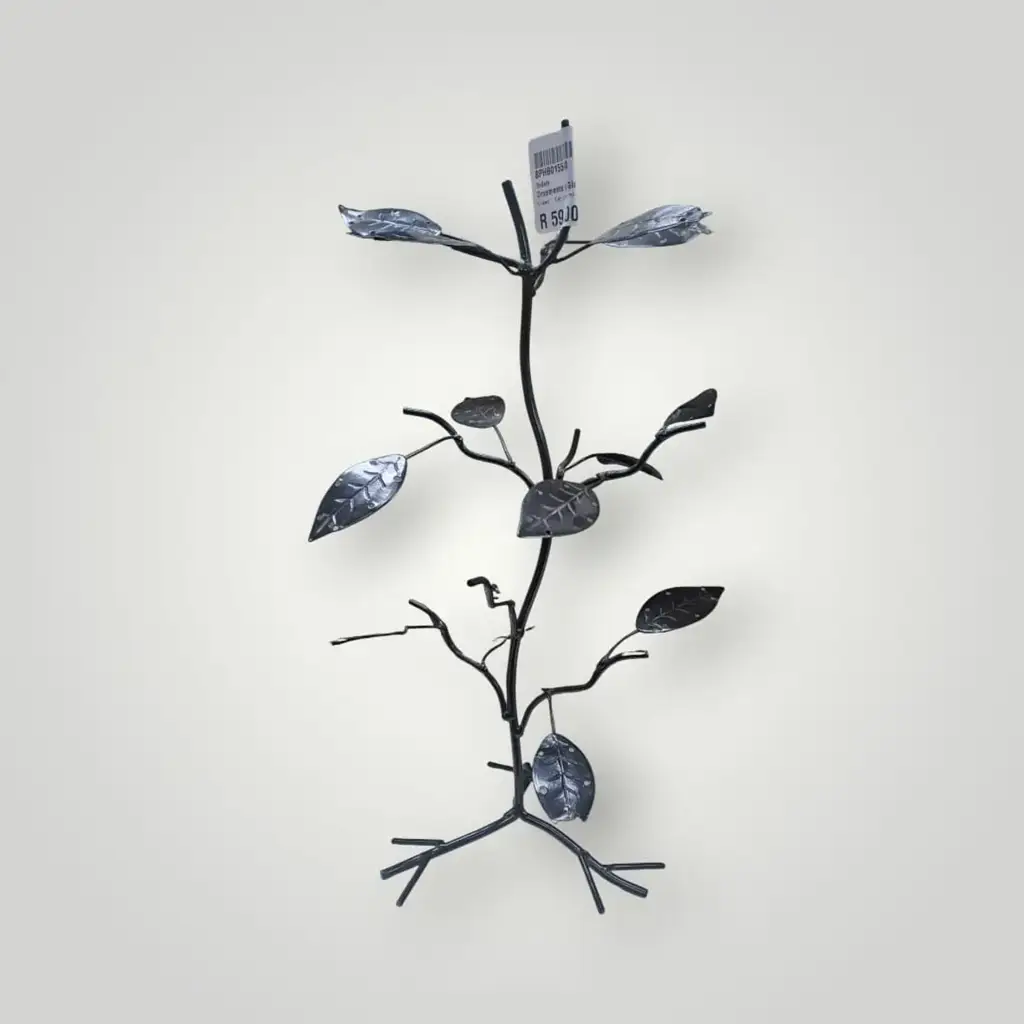 🌿 Decorative Metal Jewellery Stand Small - View 2